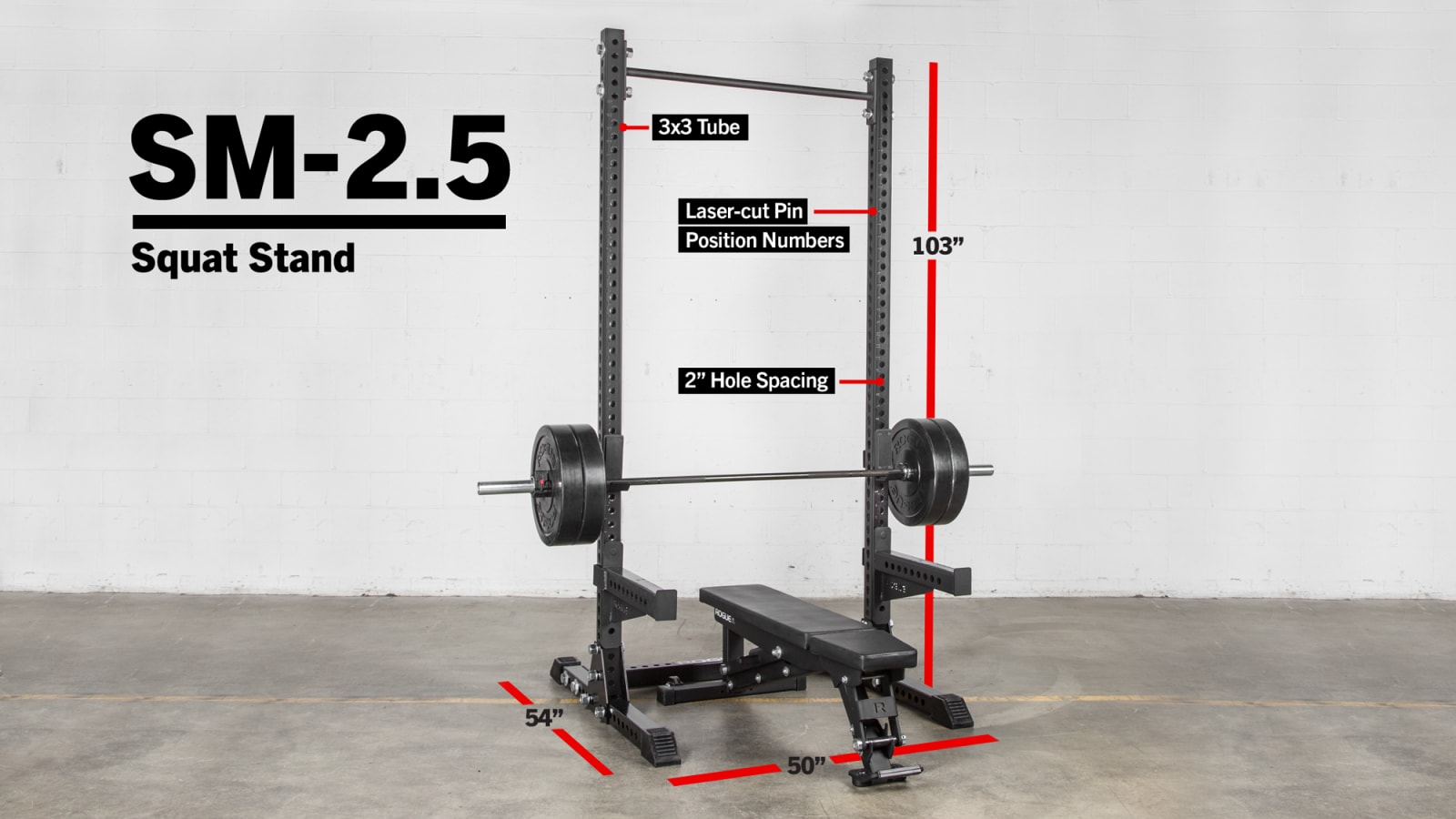 Rogue SM 2.5 Monster Squat Stand 2.0